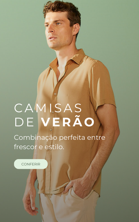 Banner - Camisas de verão